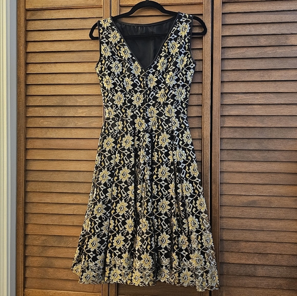 RARE FIND: Vintage Mid to Late 50s "Peerless Camellia Room" Cocktail, Prom Dress - Picture 5 of 10